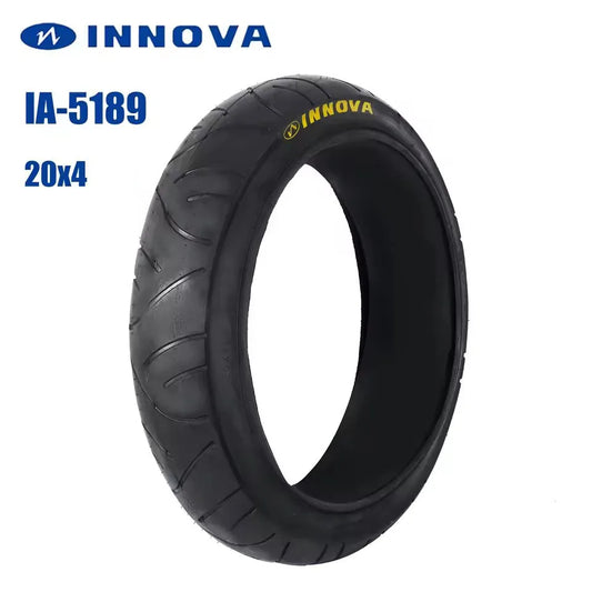 INNOVA Fat Tire 20x4.0 – Electric Bicycle Tire with Tube, Blue/Green/Black
