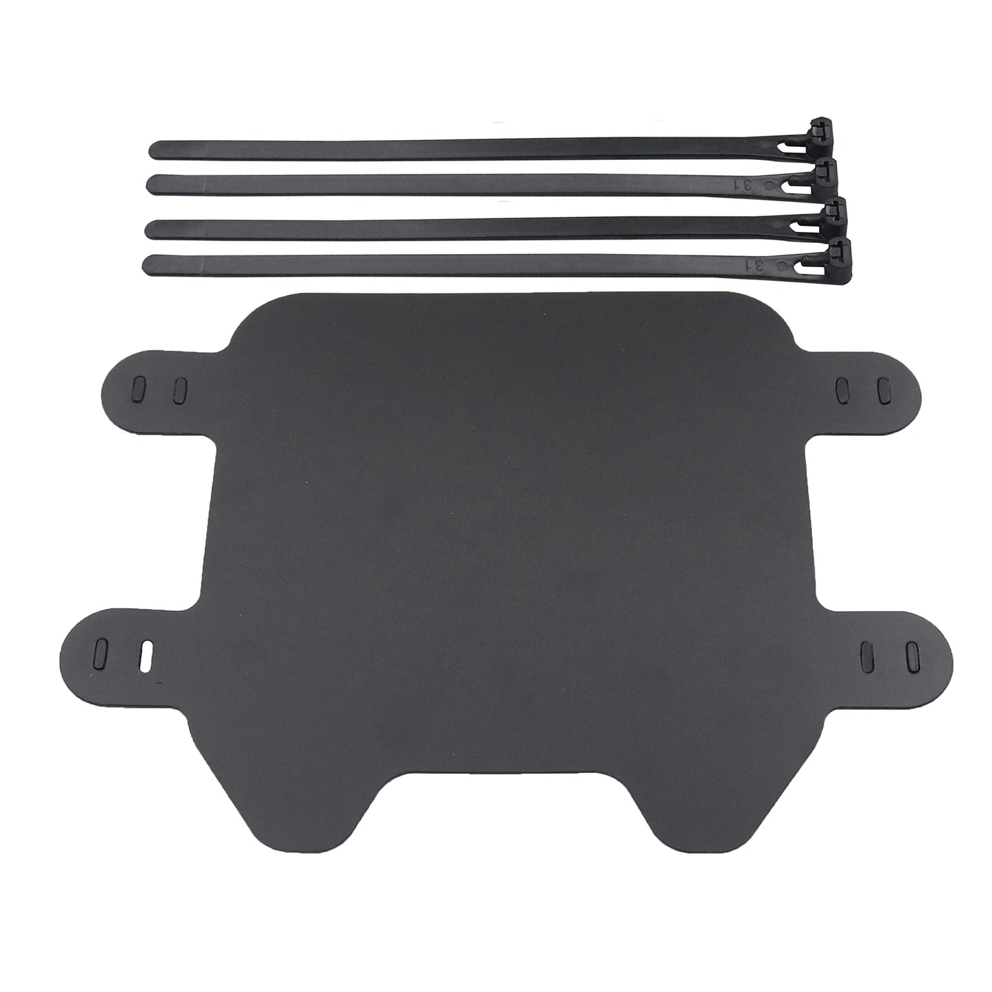 For Sur-ron Motorcycle Front Number Plate Frame Holder Black For SurRon Light BeeX Segway X160 X260 electric off-road motorcycle.