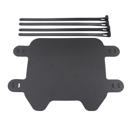 For Sur-ron Motorcycle Front Number Plate Frame Holder Black For SurRon Light BeeX Segway X160 X260 electric off-road motorcycle.