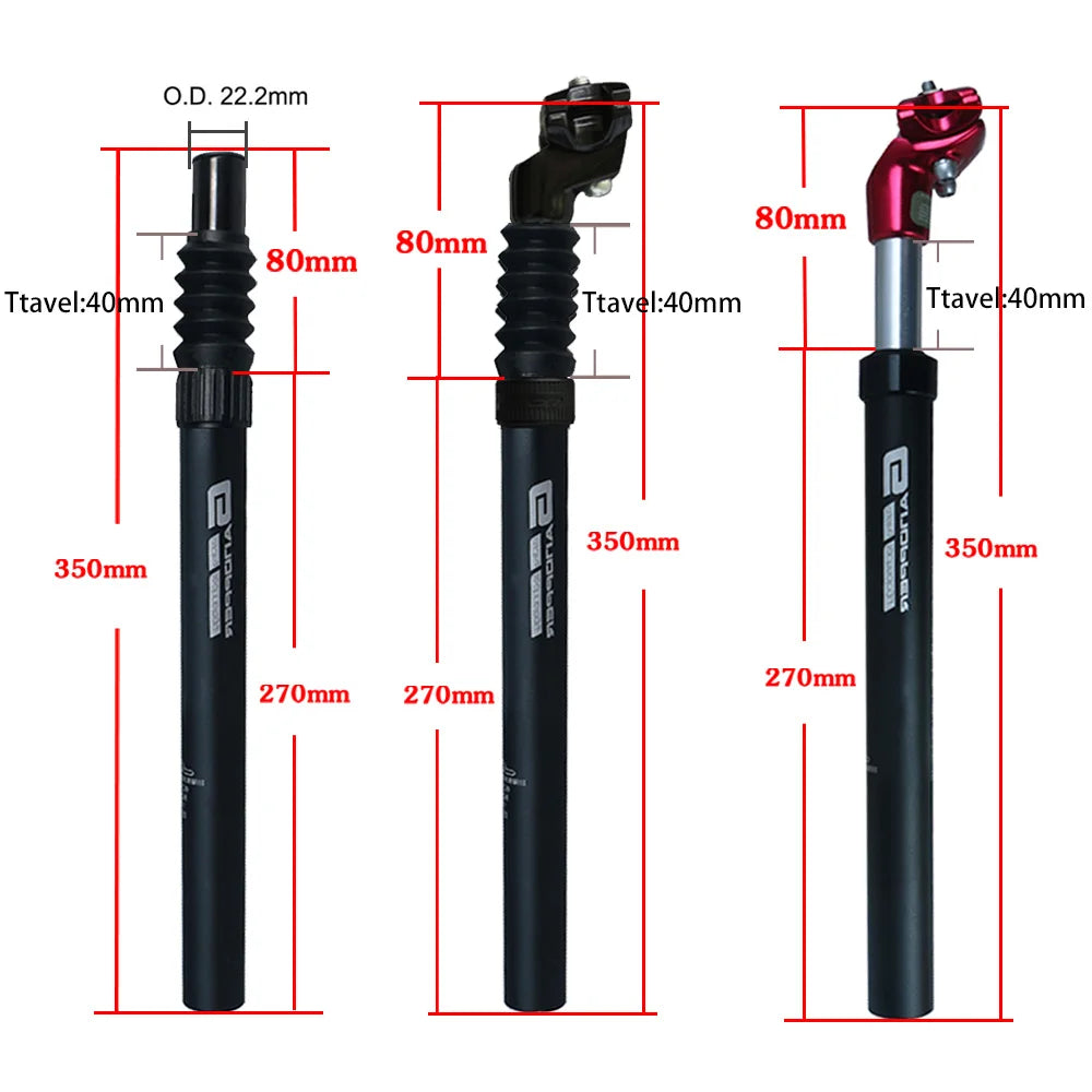 Upgrade Your Ride with the ZOOM MTB Suspension Seatpost.