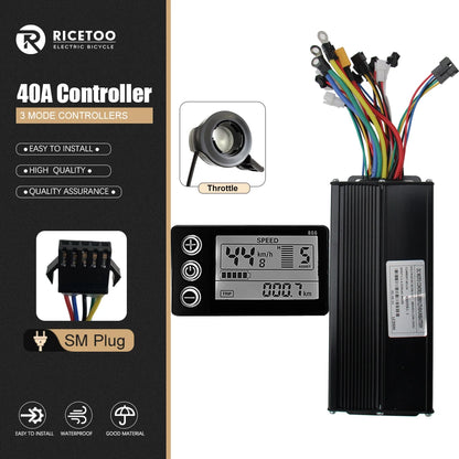 Three-Mode E-Bike Controller with S866 LCD Display My Store