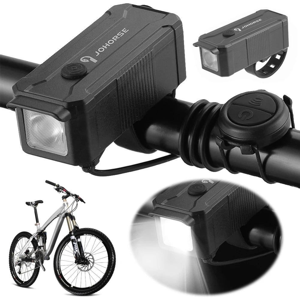 Bright Bicycle Light LED Front USB Rechargeable MTB Mountain Bicycle Lamp My Store