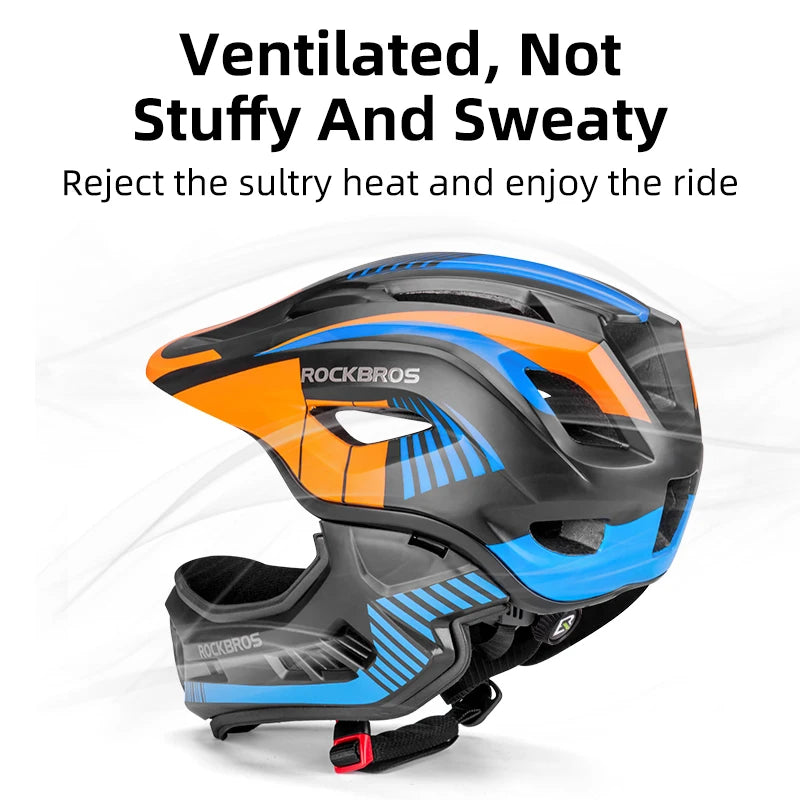 ROCKBROS Kids Bike Helmet – Safe, Stylish & Comfortable