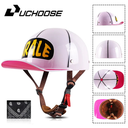 UCHOOSE Retro Baseball Cap Helmet.