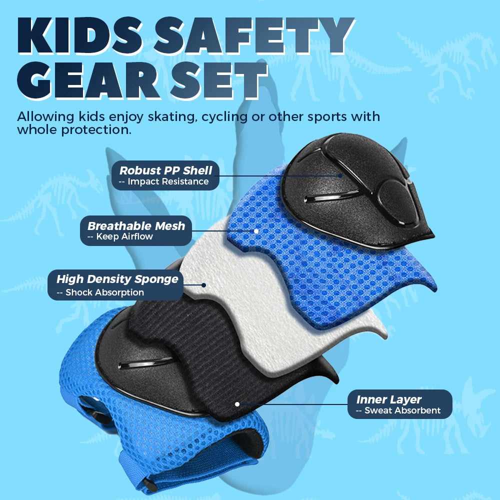 Protect your child with VICTGOAL Kids Bicycle Helmet and Protective Gear. Lightweight, certified safety with 3D cartoon design. Available in fun colors.