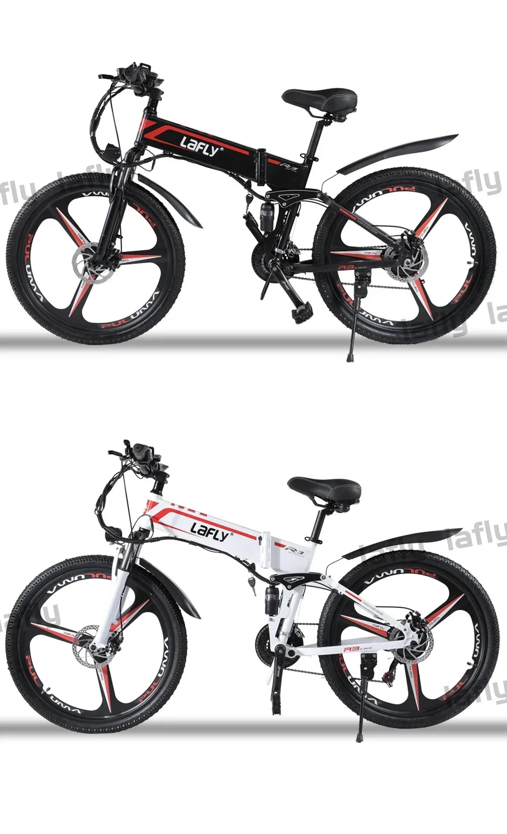 LAFLY X3 1000W Electric Folding Mountain Bike – Performance Meets Versatility My Store