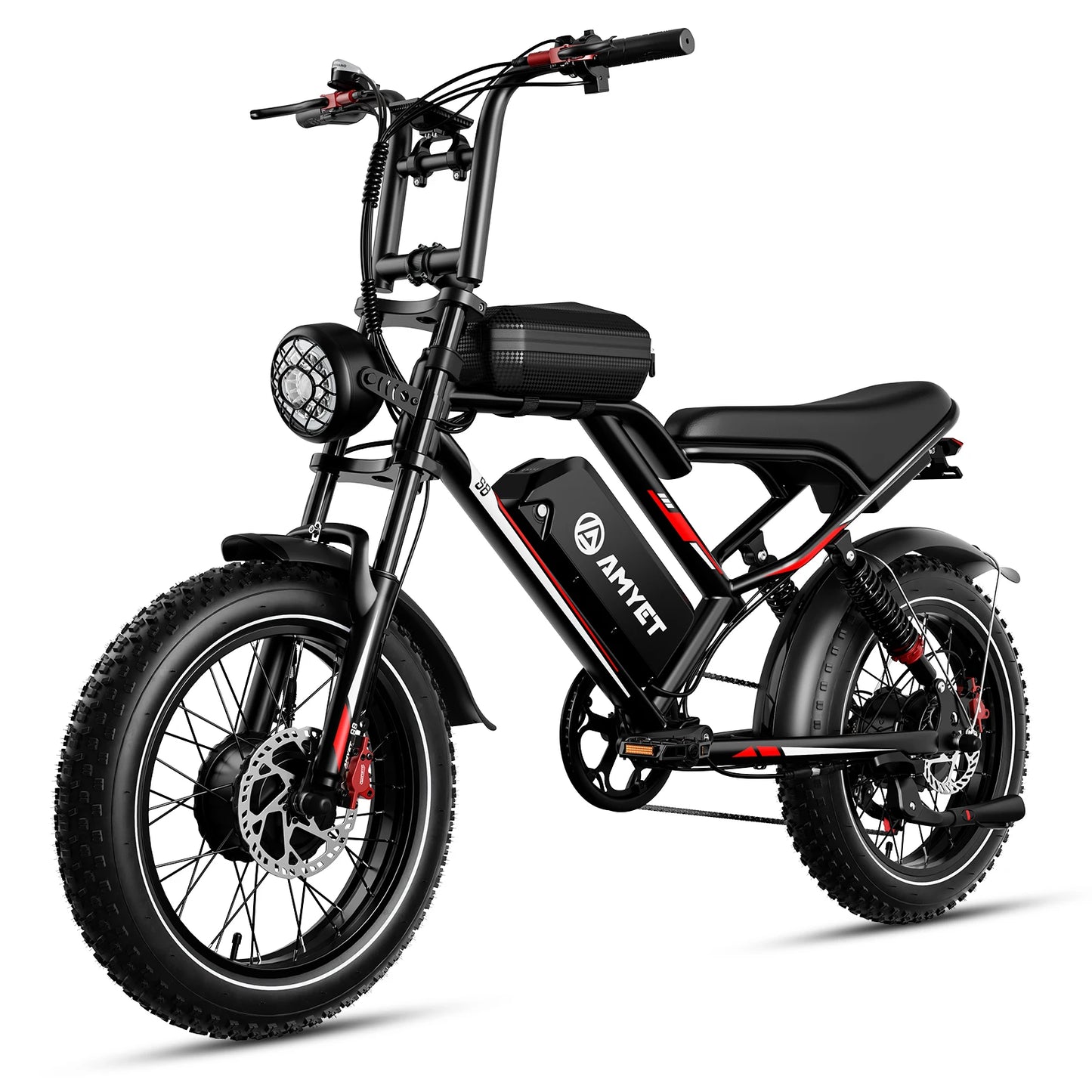 AMYET S8 Electric Bike 2000W Dual Motor 48V 25Ah | Free Shipping