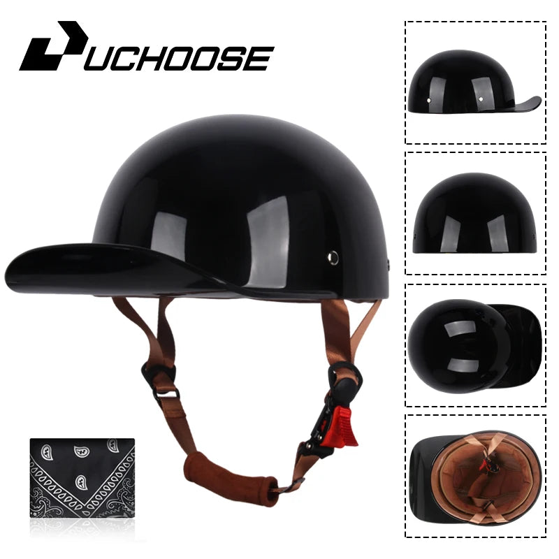 UCHOOSE Retro Baseball Cap Helmet.